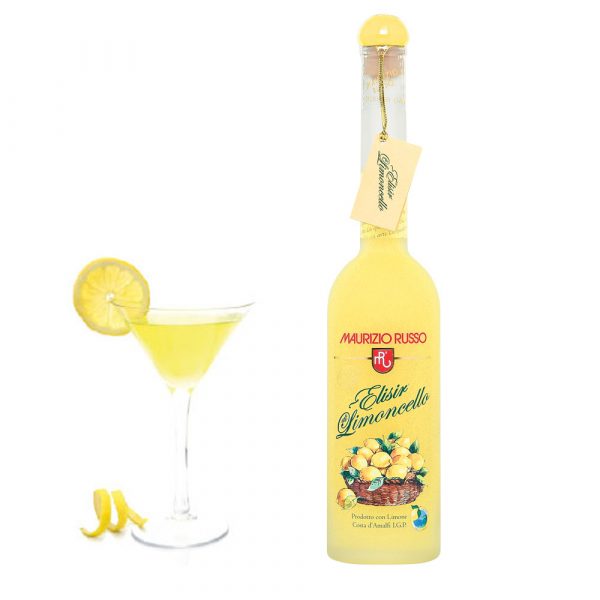 Limoncello con limone Costa d'Amalfi IGP 30°