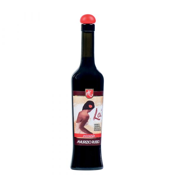 <strong>LEI® 15° Piccante</strong> Crema di liquore al cioccola­to e peperoncino