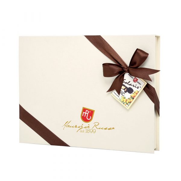 <strong>Scatola white Natale Solaris®</strong> cioccolatini ripieni di crema al limone