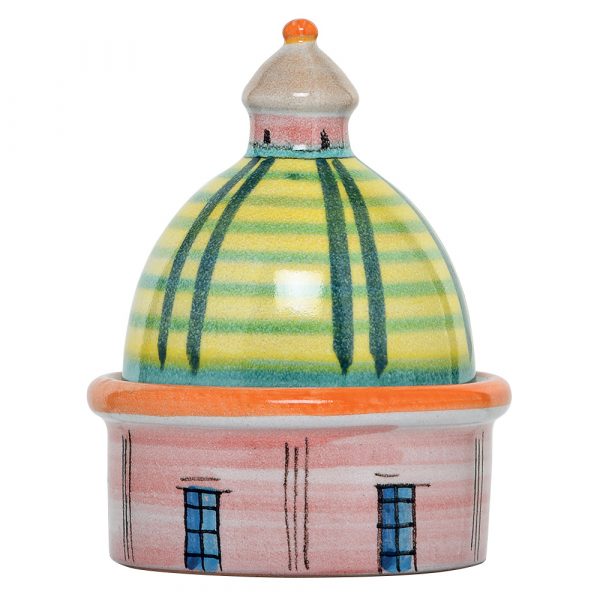 <strong>Vietri sul Mare "Le cupole"  in ceramica vietrese  con cioccolatini, caramelle e Gelèe </strong>