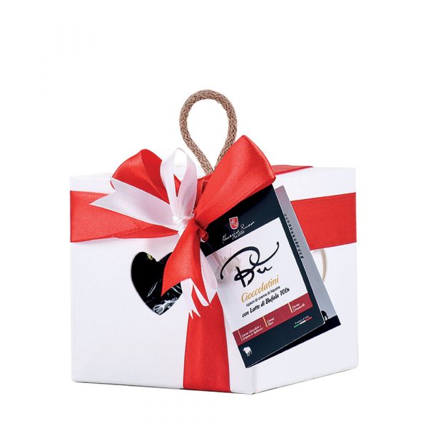 <strong>Cubi regalo BÙ®</strong> cioccolatini ripieni con creme di latte di bufala