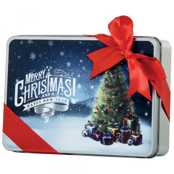 <strong>Latta Natale grande BÙ®</strong> Cioccolatini ripieni di creme al latte di bufala